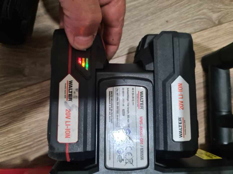Drujba Walter cu acumulatori 40v