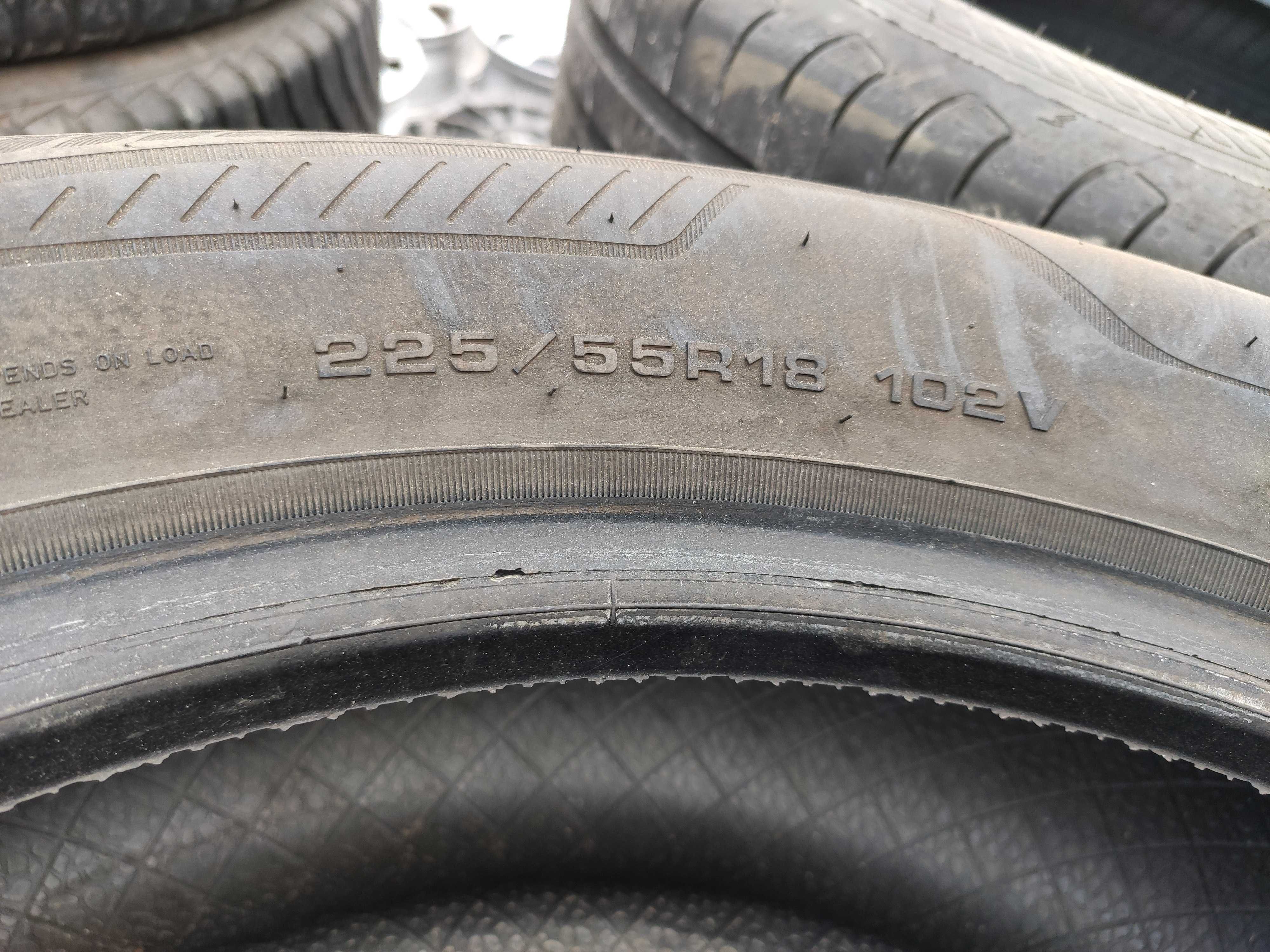 2бр Всесезонни гуми 225 55 18 - Goodyear - DOT 2022