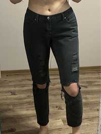 Pantaloni negri Denim