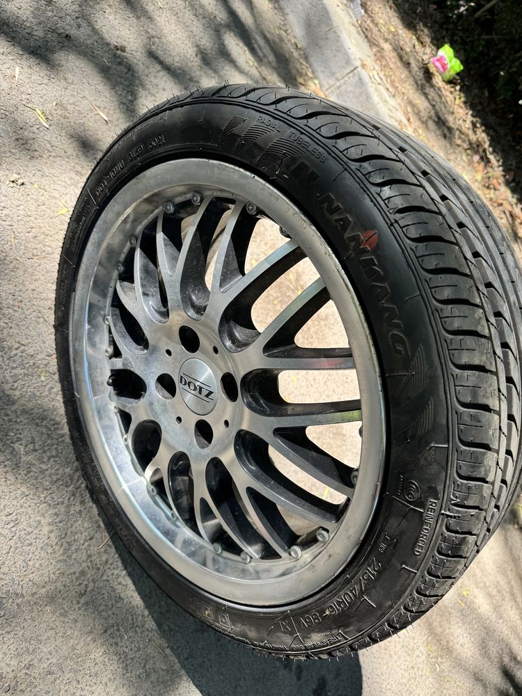 Jante bmw vw 4x100 pe 16  cauciucuri noi