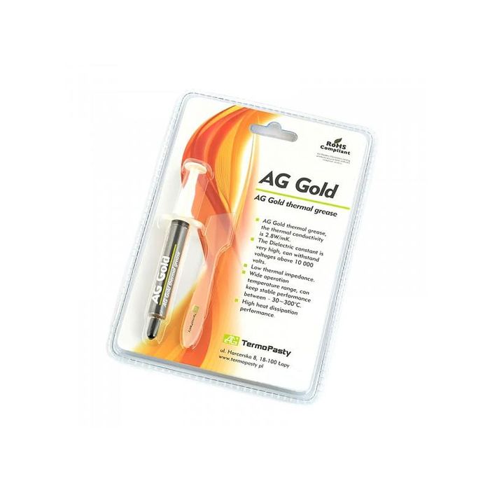 Pasta Termoconductoare Termopasty AG Gold  Tip Seringa  3g