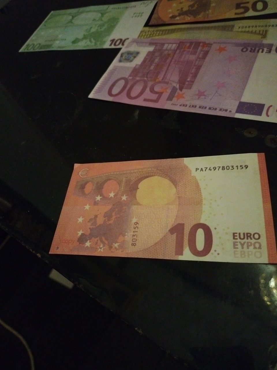 Hârtie euro joaca