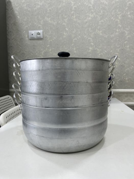 10-12 литрлік мантоварка сатылады 7000 тг 4 қабатты