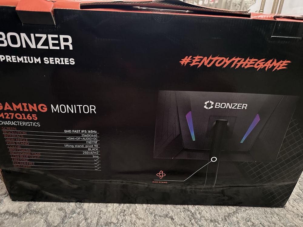 Gaming monitor 27 2K QHD