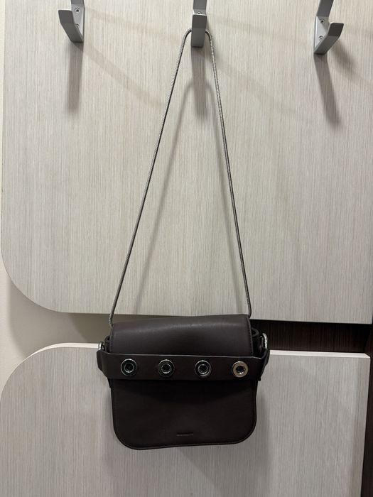 Кожена чанта AllSaints