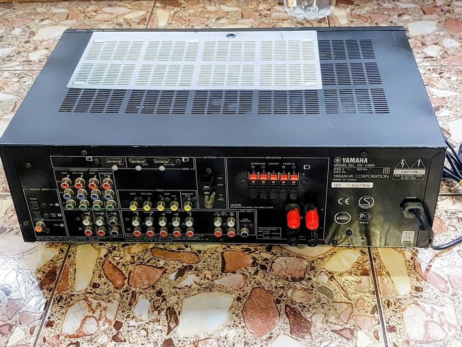 Amplificator DEFECT Yamaha RX-V365 5x 100w, Radio, HDMI, Optic, DSP