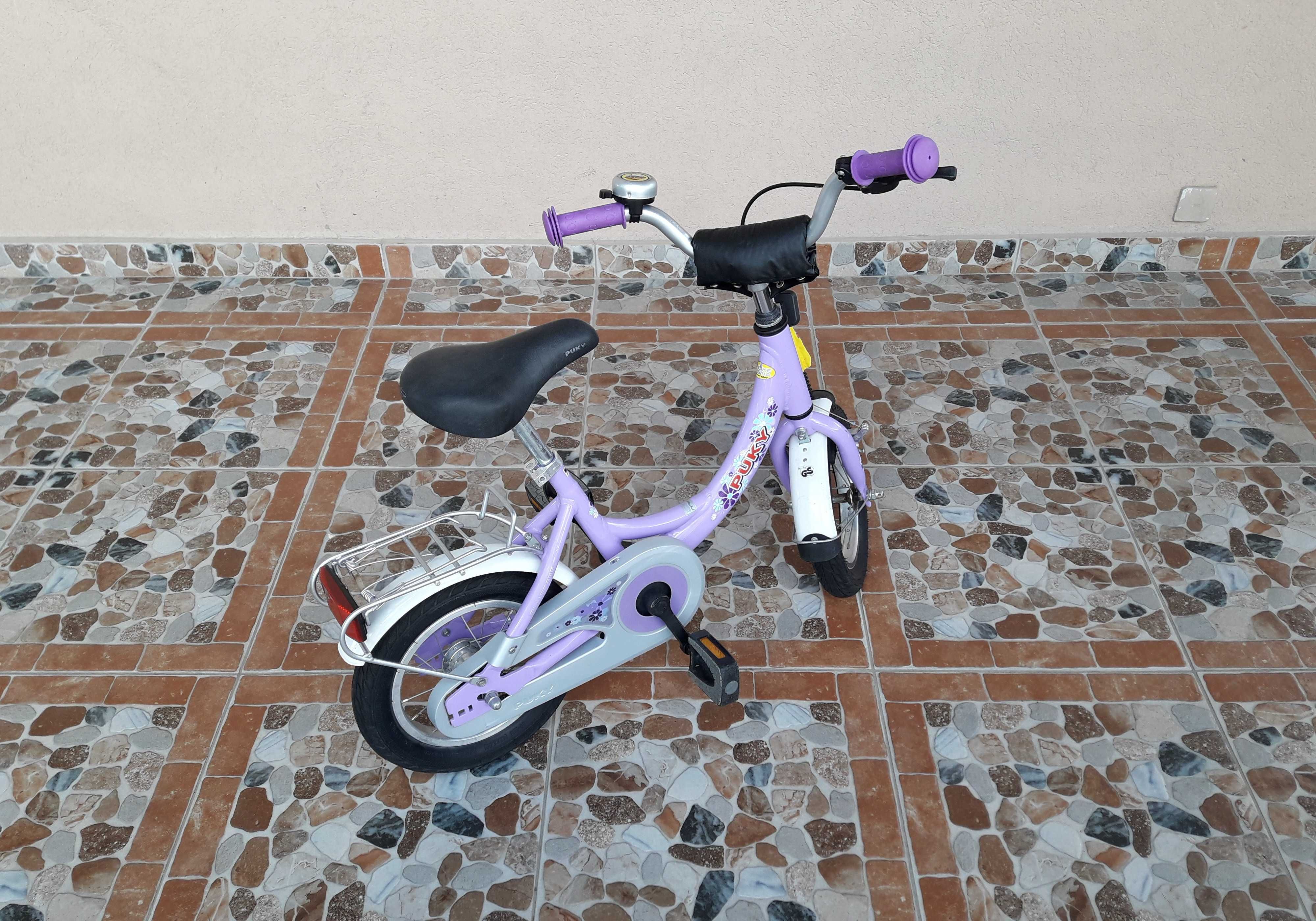 Bicicletă pentru copii 12’ PUKY ZL 12-1, ALUMINIU - mov