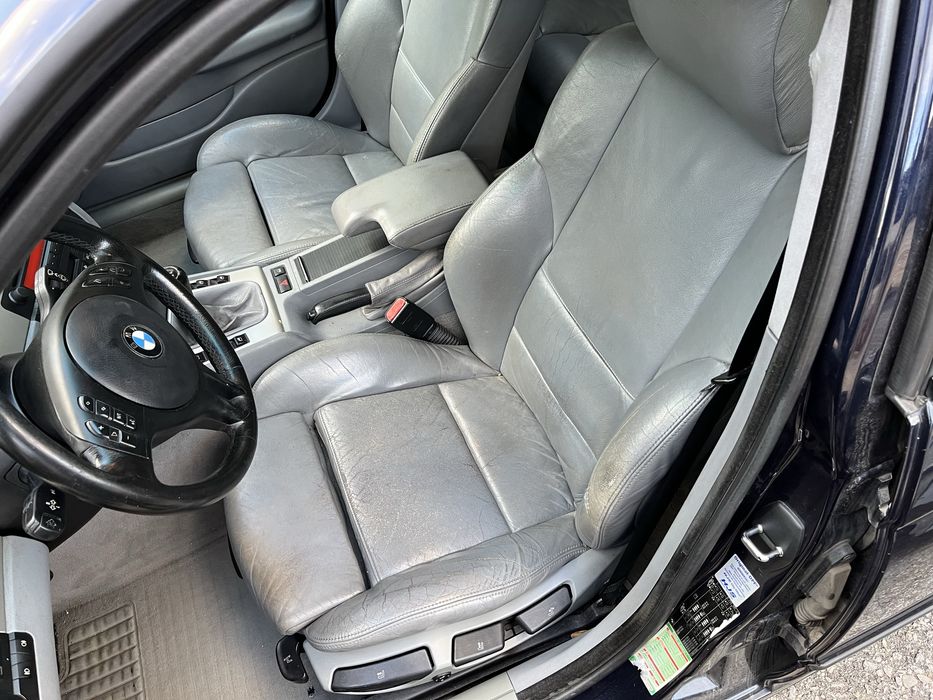 Кожени седалки тип Рекаро за BMW E46 Комби (с подгрев и надуване)