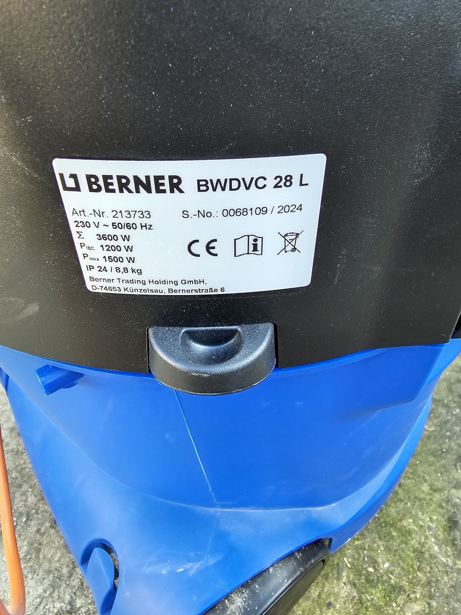 Aspirator umed/uscat BERNER (milwaukee)28L 1500w