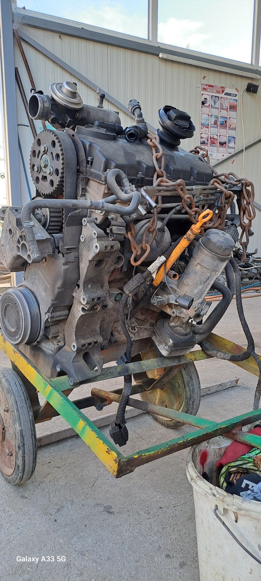 Двигател необорудван 1.9tdi 1.9тди 101hp Vw - Audi- Skoda -Seat