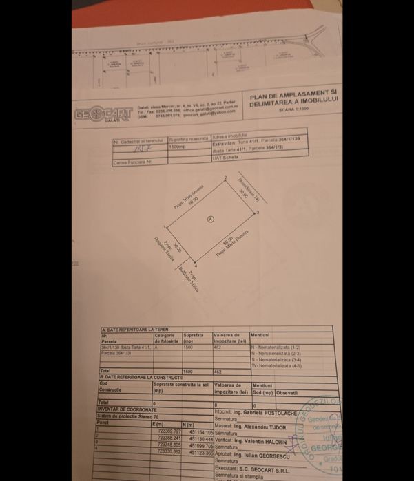 Vând casa bătrânească Schela și teren Schela - Negrea Galați