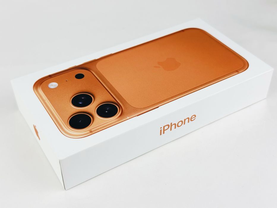 НОВ! Apple iPhone 17 Pro 256GB Cosmic Orange Гаранция!
