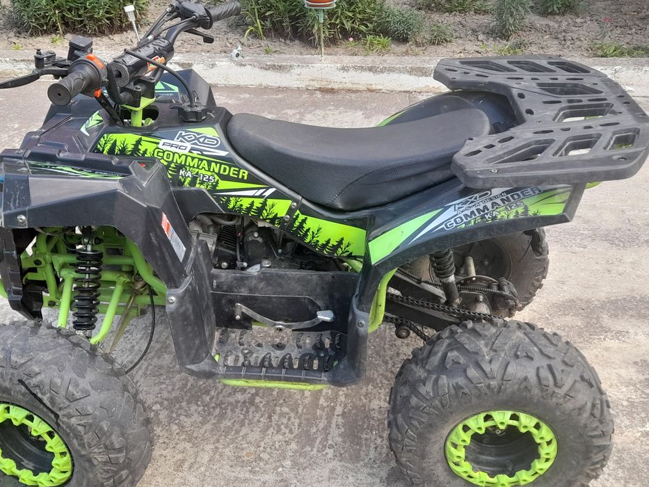 De vânzare atv 125cc automat pornește împins în rest merge foarte bine