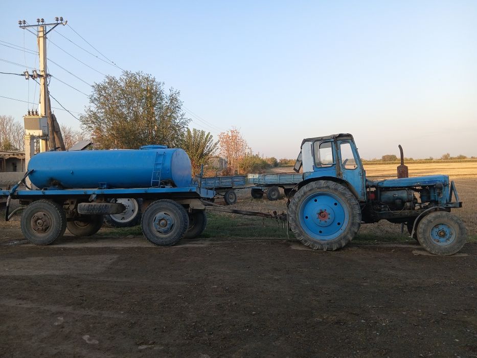 Traktor,suv bochkasi bilan