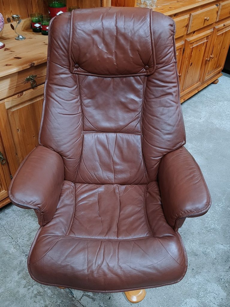 Relax кресло от естествена кожа