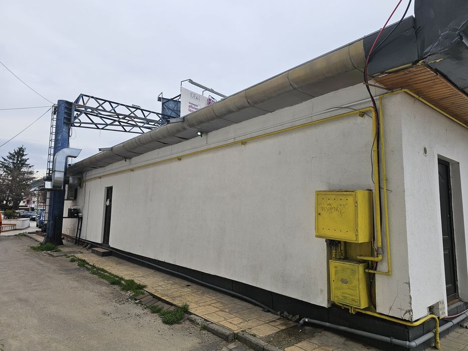 Spatiu comercial  cu teren  de  inchiriat /vanzare