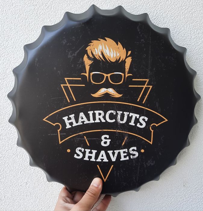 Декоративна метална капачка 35 см