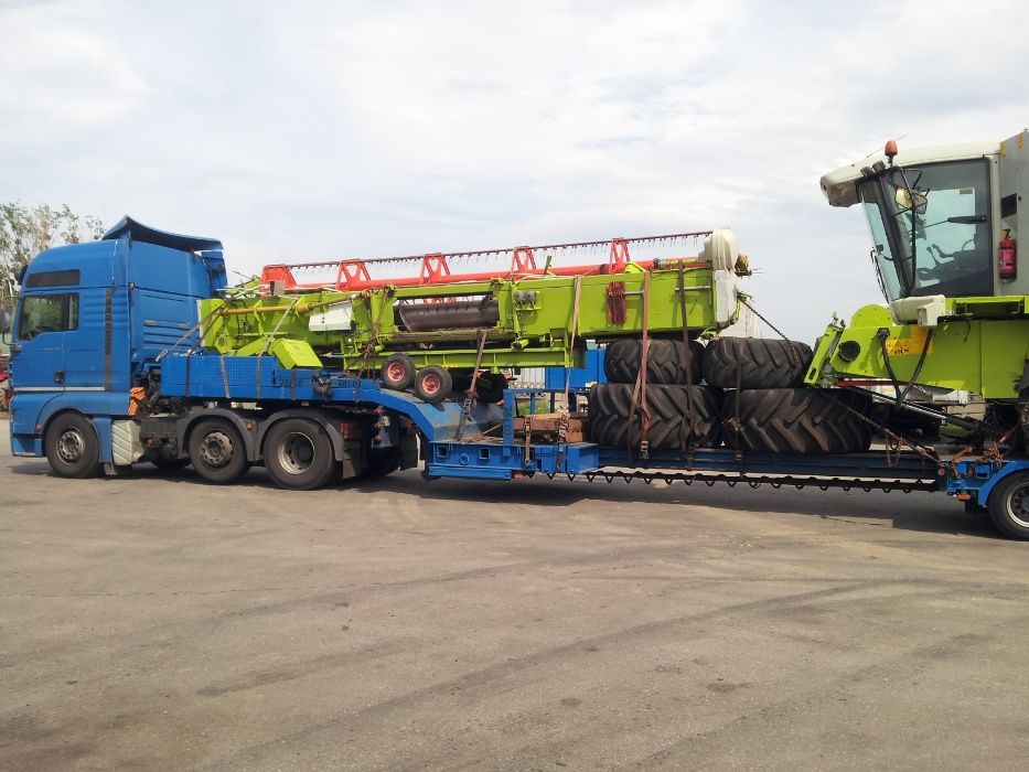 Transport agabaritic Germania Transport Combine si utilaje.