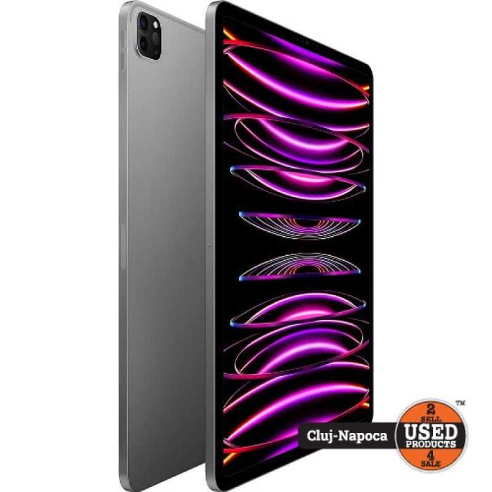 Apple iPad PRO 12.9" 6th Gen, 256Gb, M2 8-Core, A2436 |UsedProducts.ro