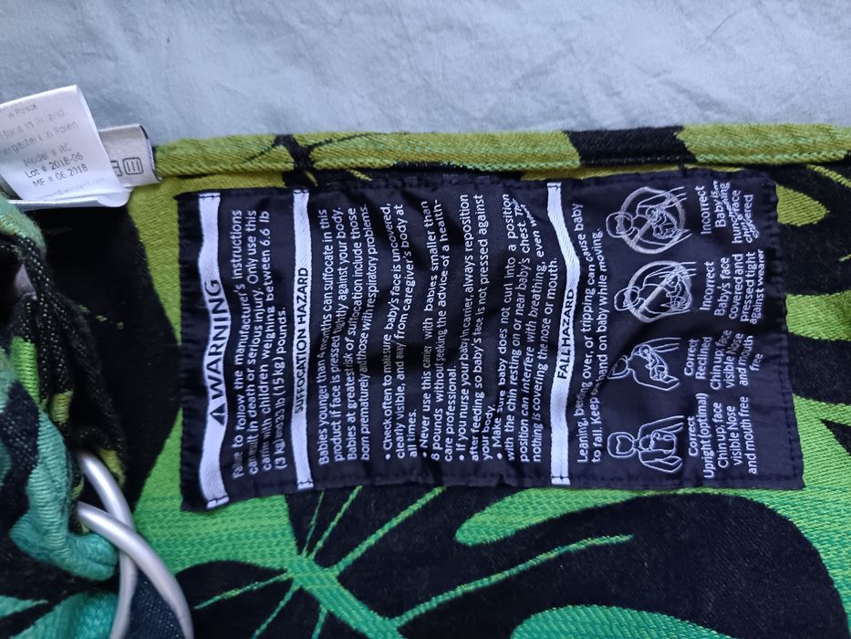 Sling Lennylamb cu inele