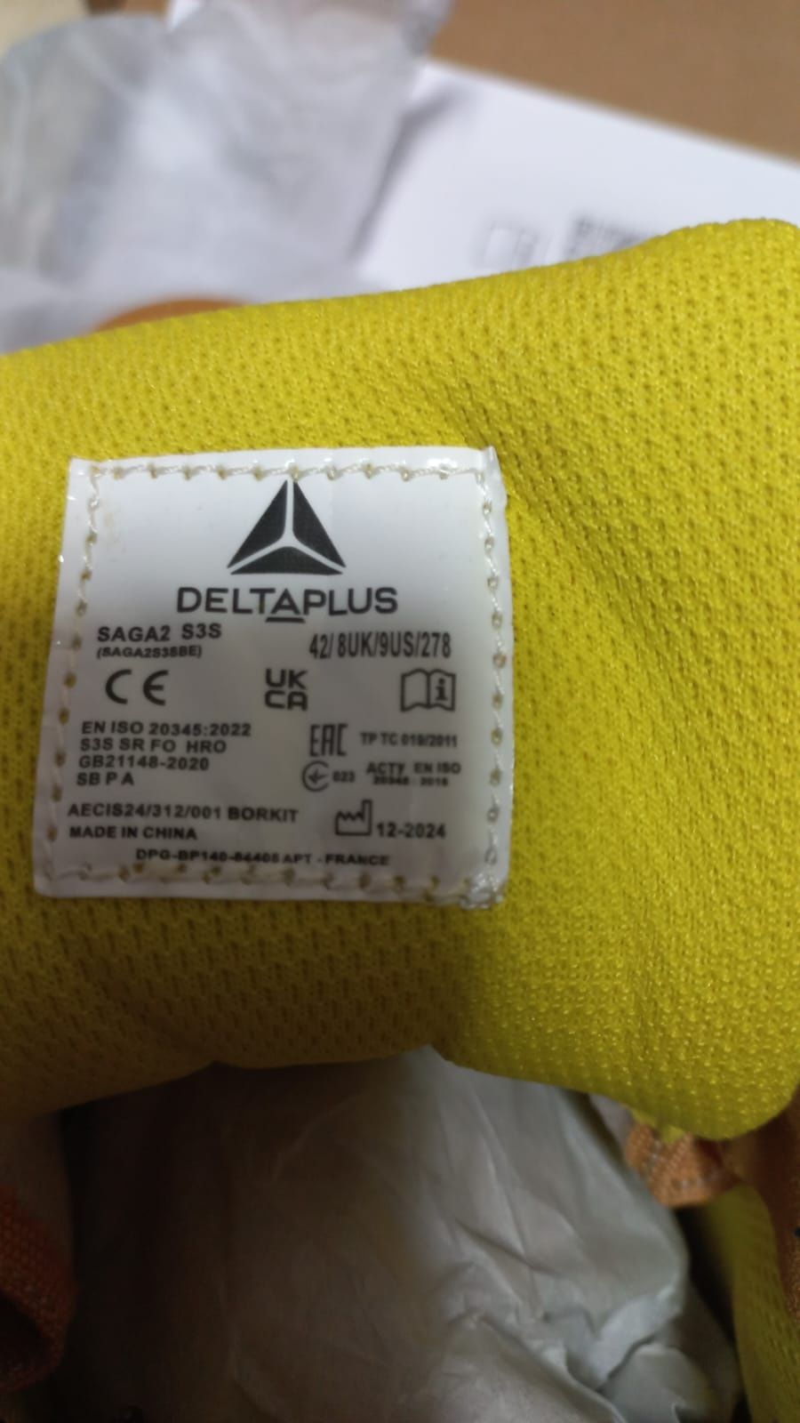 Ботинки Deltaplus