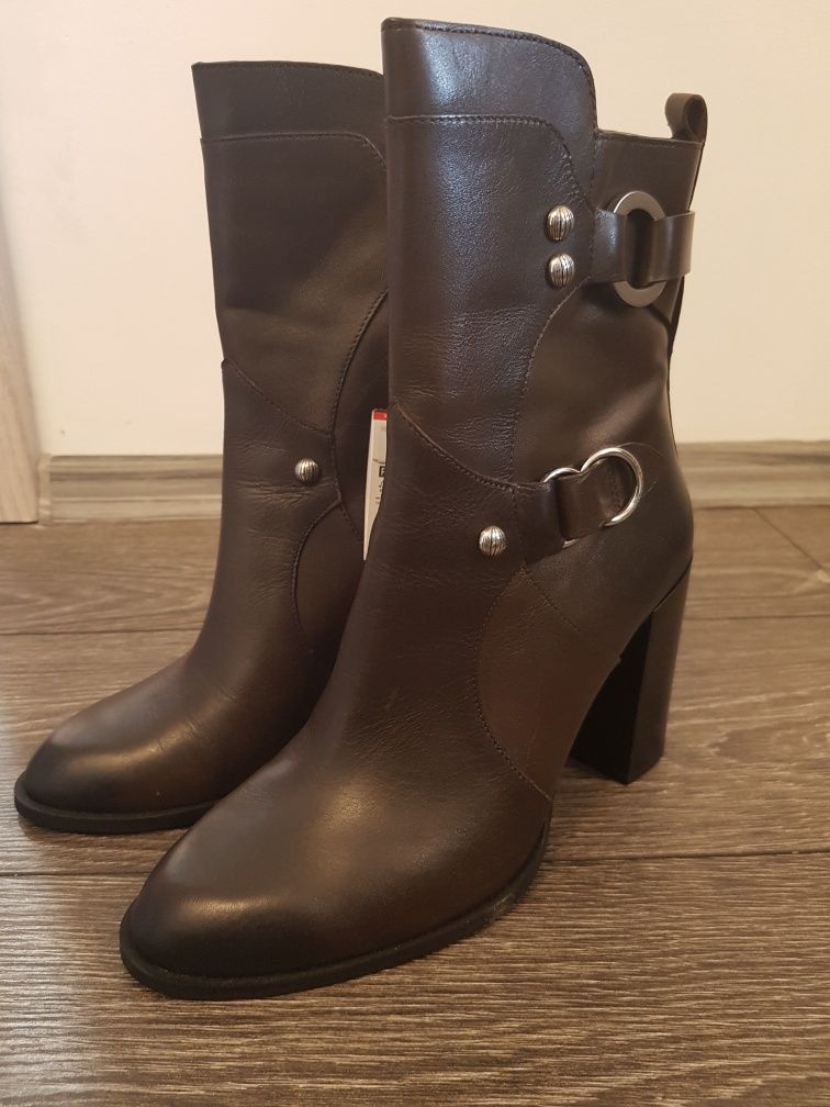 Botine piele Zara noi