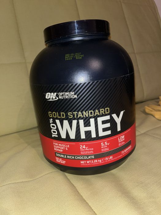 Optium nutrition Proteine whey gold standard double rich chocolate