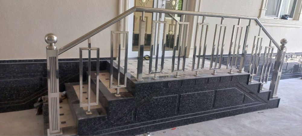 Всё из нержавеющий стали!! Перила, ограждения, флагшток, для кухни акс