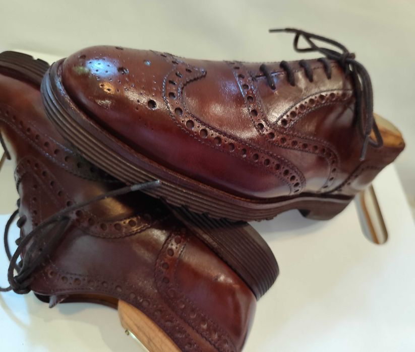 Pantofi de lux 38.5 39 lucrati manual  Crown Northampton piele natural