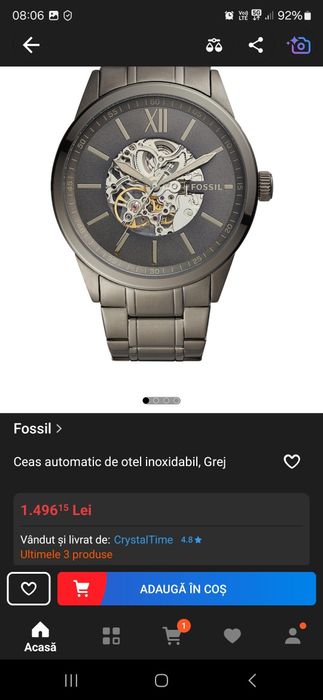 Vand / Schimb mai multe ceasuri ( Fossil , Festina , Timex,Sector) Cas