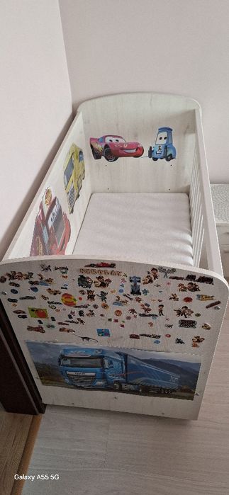 Дървено Детско легло