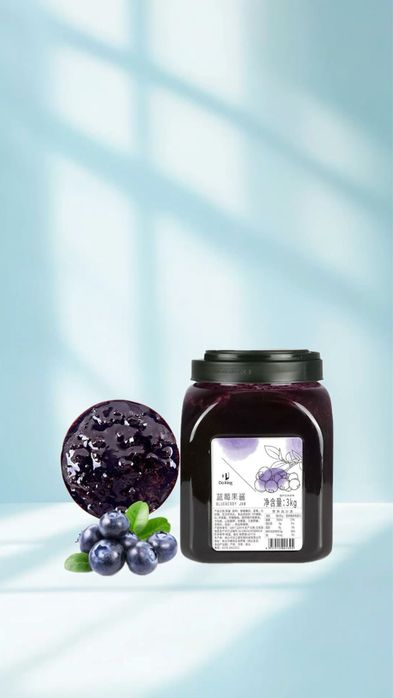 Джем с черникой для приготовления бабл ти