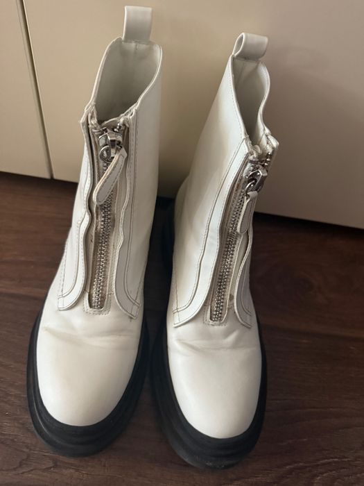 Боти Mango oт естествена кожа