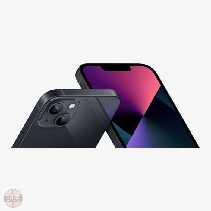 Apple iPhone 13, 128 Gb, Midnight | UsedProducts.ro