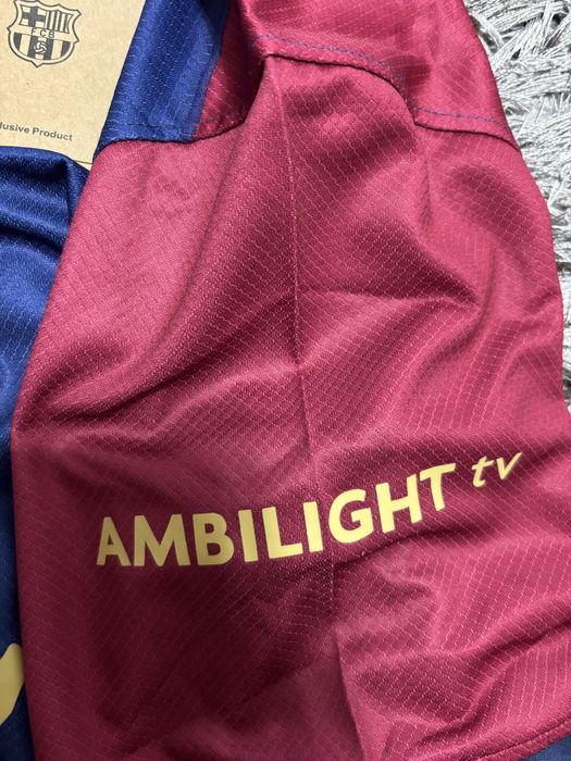 Tricou nike fc barcelona x travis scott