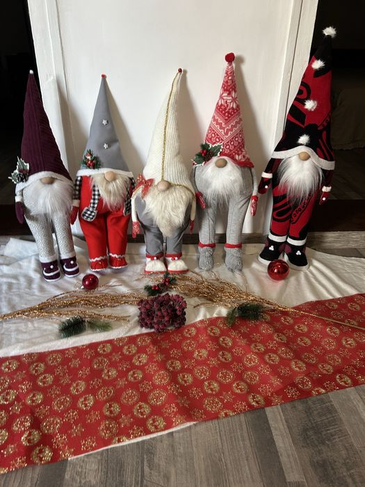 Коледни гномчета ръчно изработени