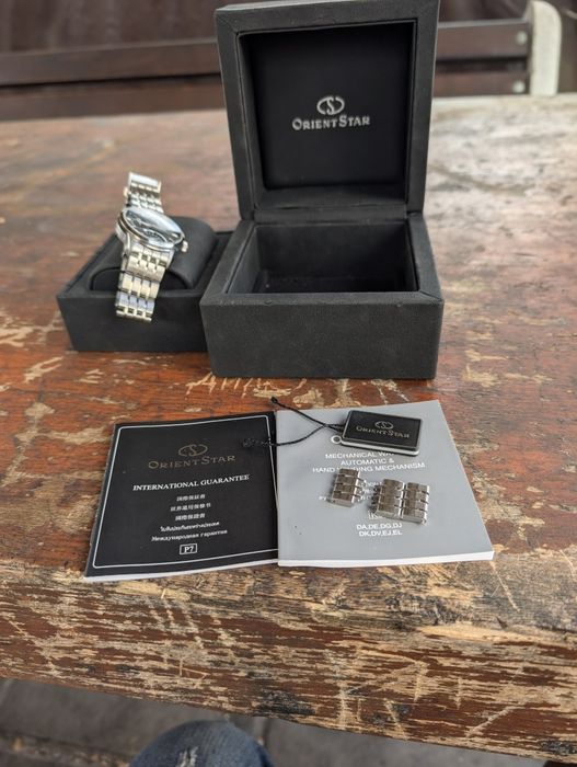 Orient  star41mm 22 камъка автоматик с възможност за ръчно навиване ха