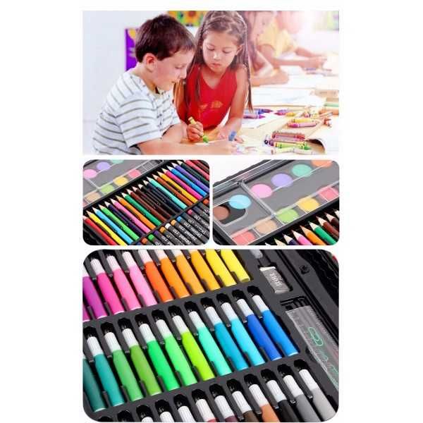 Качествен комплект за рисуване и оцветяване 150 части