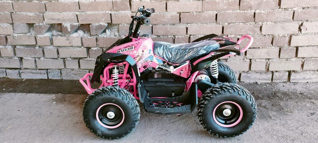 ATV ultra 1000w roz pentru feteti nou cu garanție și livrare in  tara
