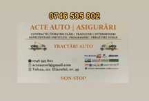 Inmatriculari auto Contracte NONSTOP - Acte Auto 24/24 Asigurari RCA