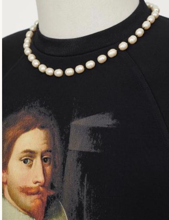 Bluza cu margele (perle) Giambattista Valli x hm