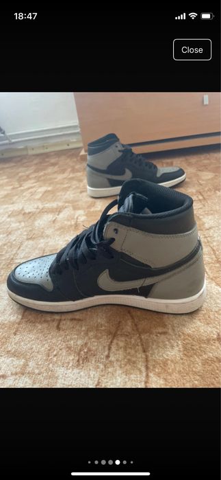 jordan 1 shadow grey