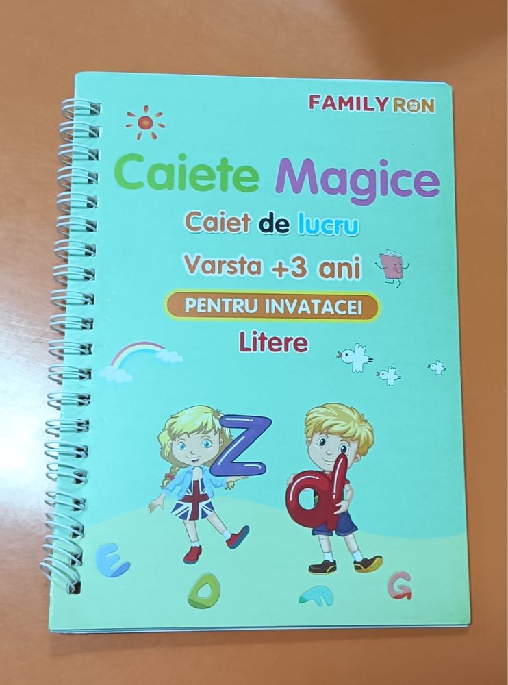 Caiete magice potrivite de la 3 ani