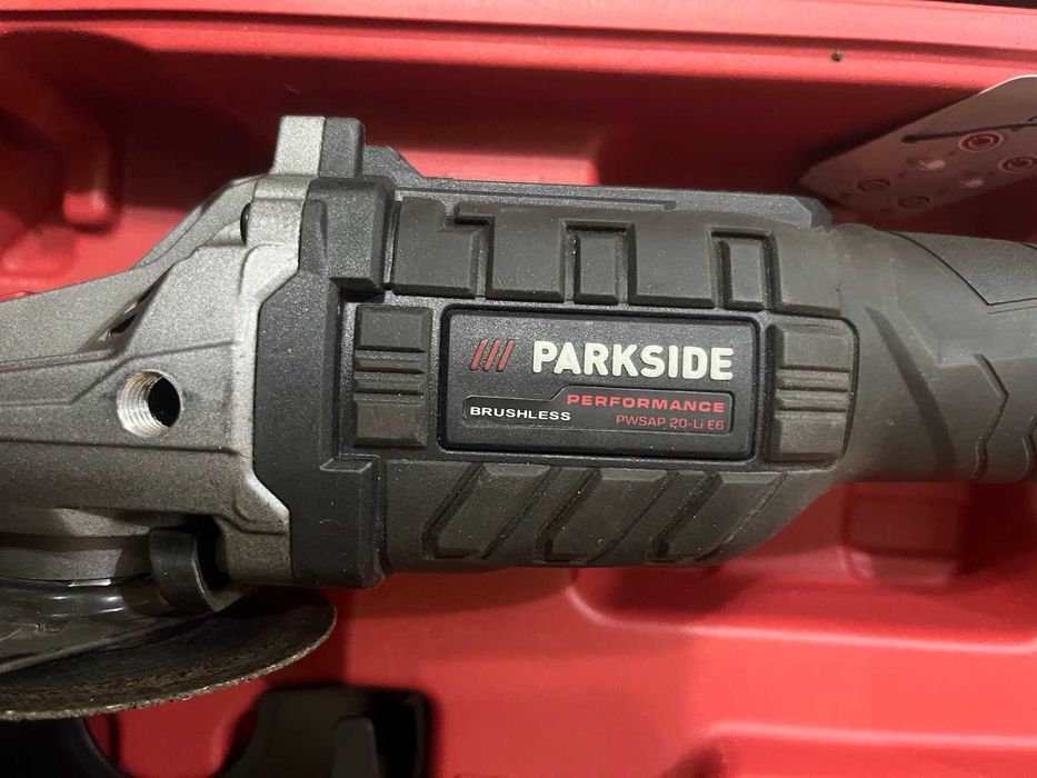 Акумулаторен Безчетков Ъглошлайф с Плоска Глава PARKSIDE
