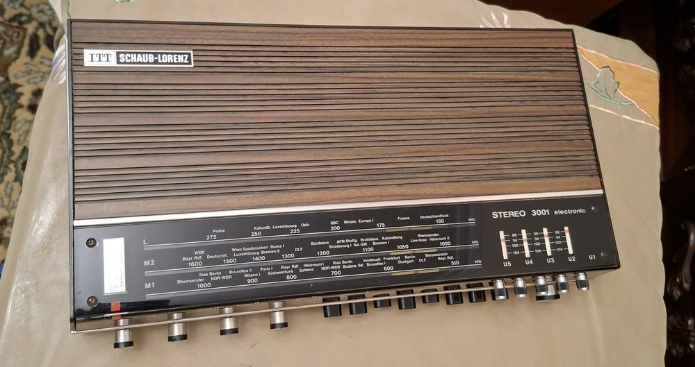 Receiver ITT Schaub Lorenz Stereo 3001 KW|UKW|LW|MW