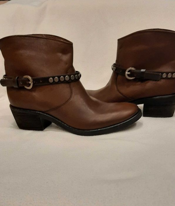 Дамски нови боти San Marina, естествена кожа