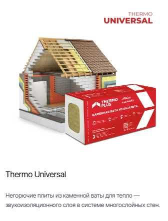 Thermo Universal базальт теплоизоляция