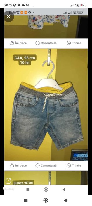 Haine fetiță mărimea 34 și băiat 98
