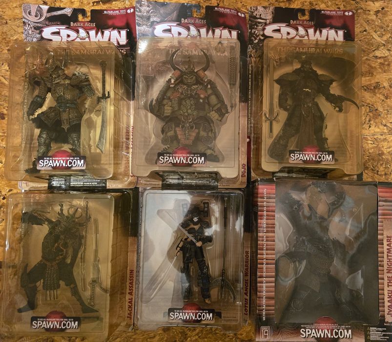 Сет фигури McFarlane Samurai wars