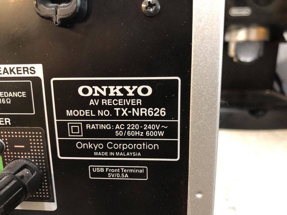 Onkyo TX-NR626 Bluetooth Wi-Fi